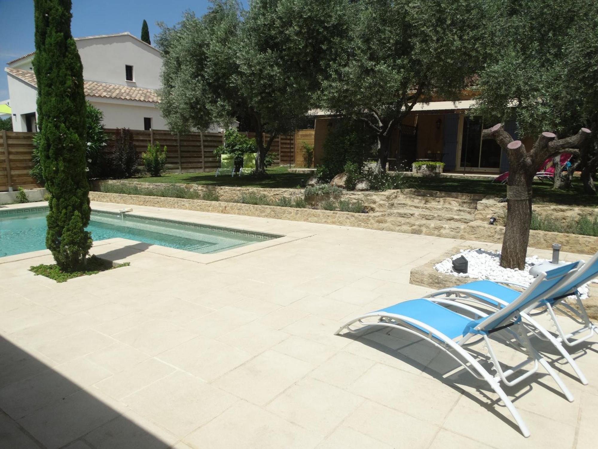 Gîtes en B&B Le Clos de la Cerise Châteauneuf-du-Pape Exterior foto