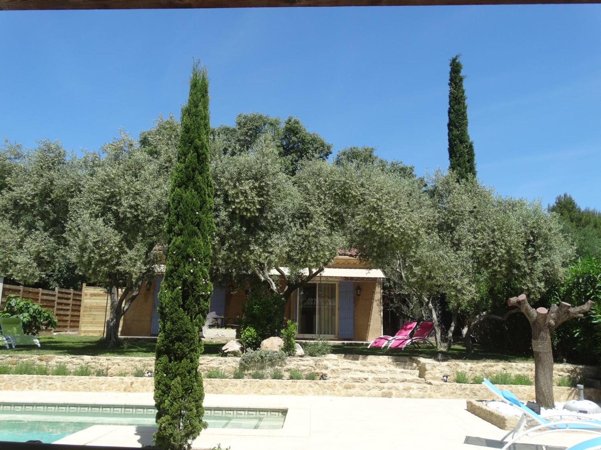 Gîtes en B&B Le Clos de la Cerise Châteauneuf-du-Pape Exterior foto